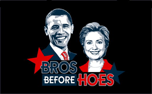 My Favourite Political T-Shirt: “Bros Before Hoes”