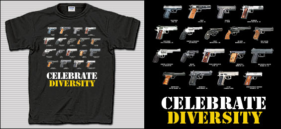 \"Celebrate Diversity\" t-shirt