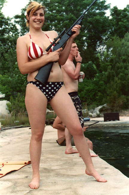Sarah Palin Bikini Photo. Not Sarah Palin, but probably