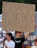 Thumbnail image for At Last, a &ldquo;Town Hall&rdquo; Protest I Can Get Behind