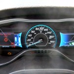 Lit dashboard on C-MAX Energia