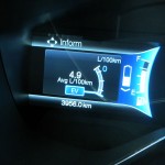 Fuel economy readout