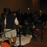 The line up for "Attack of the Clones". Quinn snuck up on me in this line...with her Prius!