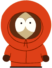 'Kenny' from 'South Park'.