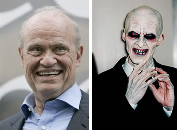 Fred Thompson, side by side with one of “The Gentlemen” from the Buffy the Vampire Slayer episode “Hush”.