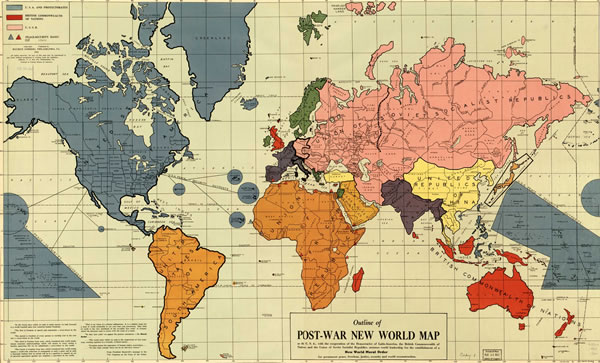 Preview image of Post-War New World Map