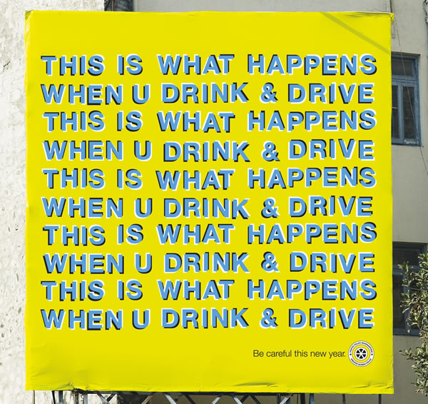 “This is what happens when u drink & drive” poster preview