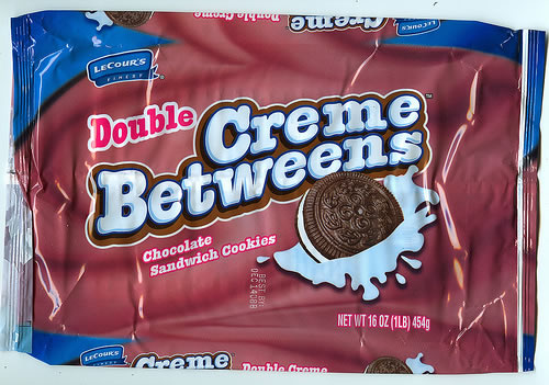 Packaging for \"Double Creme Betweens\"