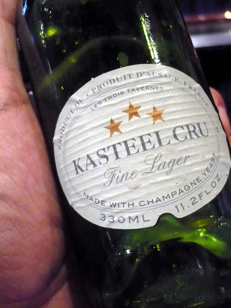 Kasteel Cru label