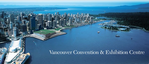 Fog-free picture of the Vancouver Convention Center