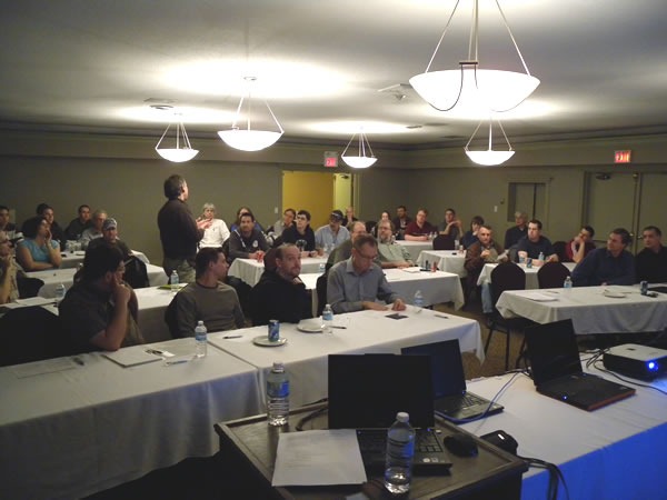 The audience at the Kelowna EnergizeIT session