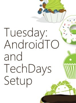 tuesday - androidto techdays
