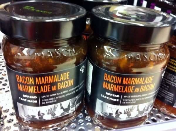 Jars of President's Choice bacon marmalade