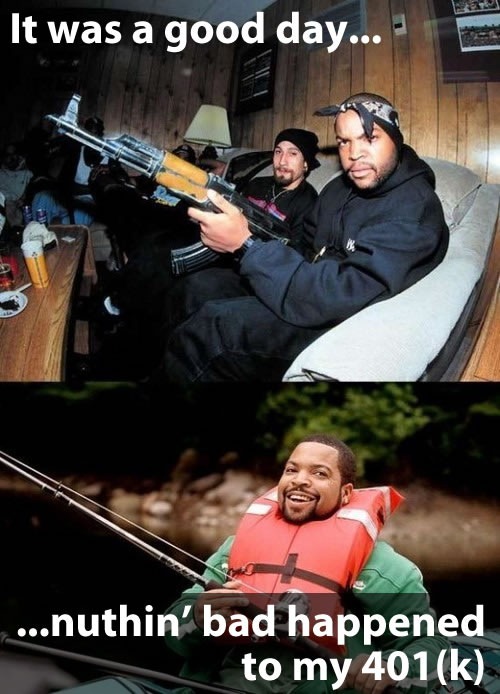 ice cube then and now