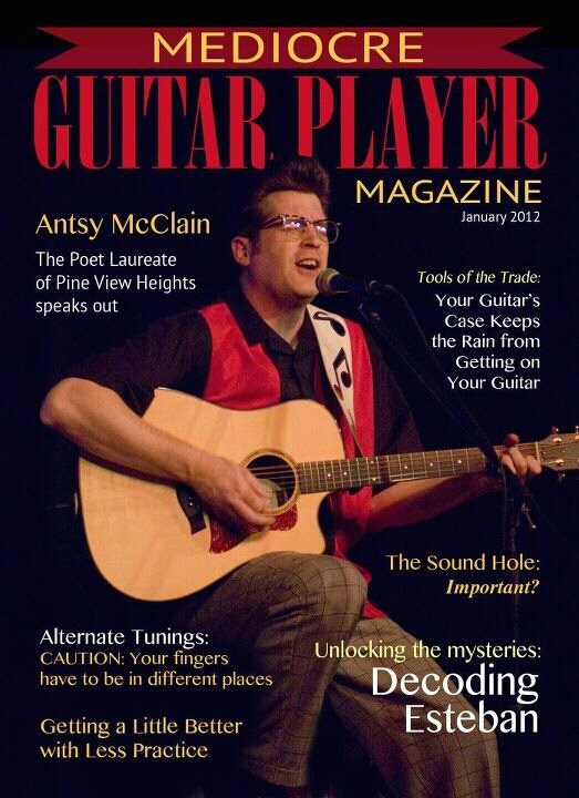 Cover of "Mediocore Guitar Player" magazine