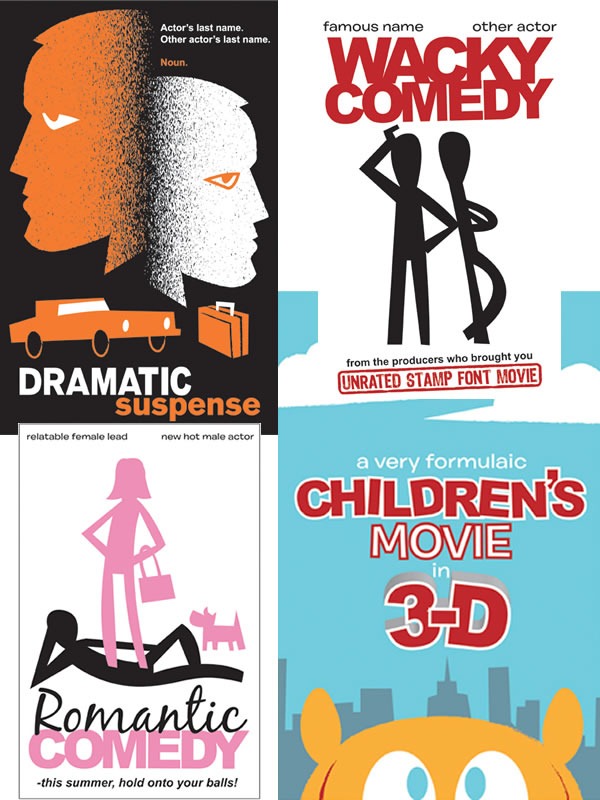 rules of movie poster design