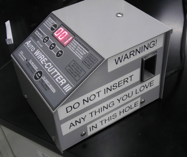 do not insert anything you love in this hole