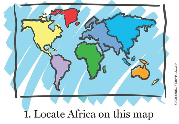 locate africa