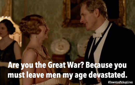 downton pickup line 3