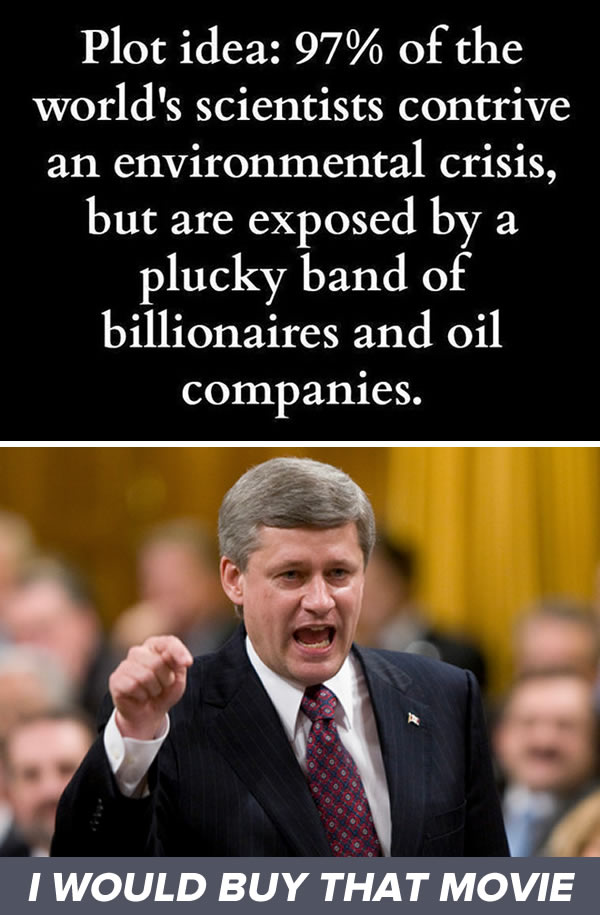 science vs stephen harper