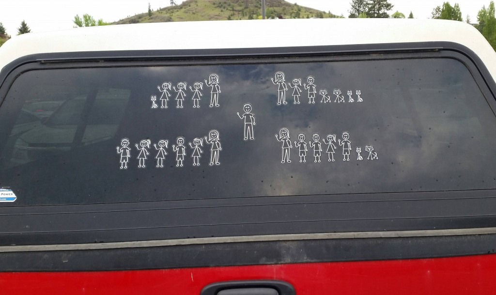 utah family stickers