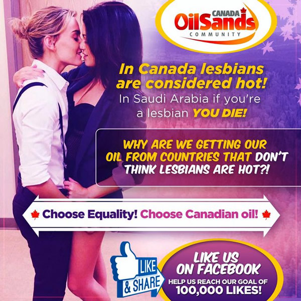 in canada lesbians are considered hot