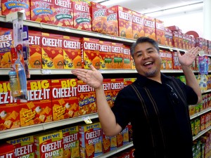 Joey deVilla in the Cheez-It aisle - The Adventures of Accordion Guy in ...