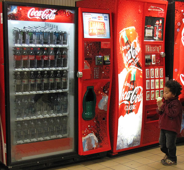 Coke Vending Machine Mall
