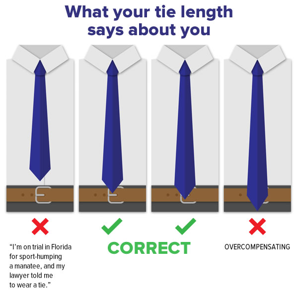 what your tie length says about you - The Adventures of Accordion Guy ...