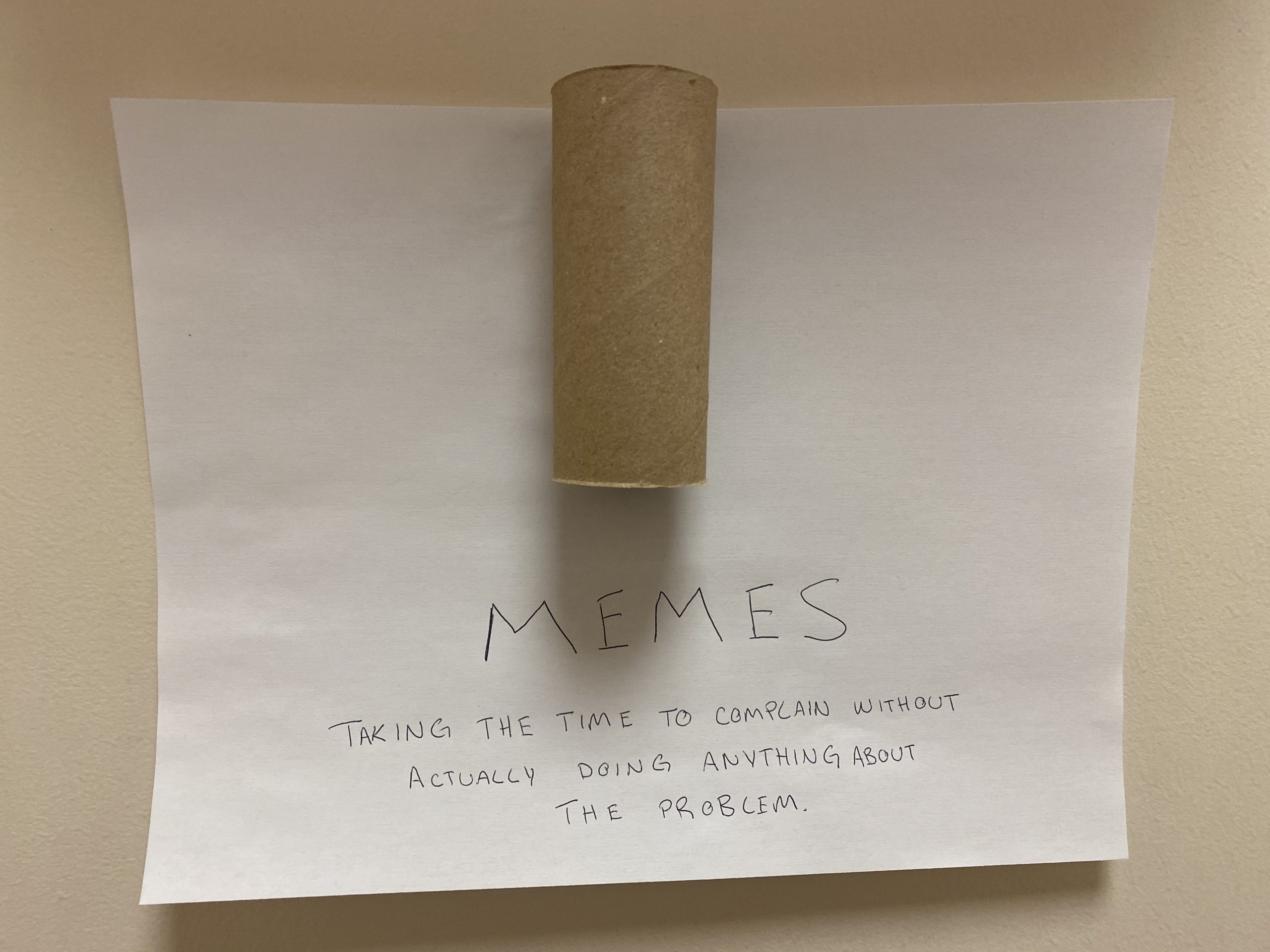 toilet paper roll meme - The Adventures of Accordion Guy ...