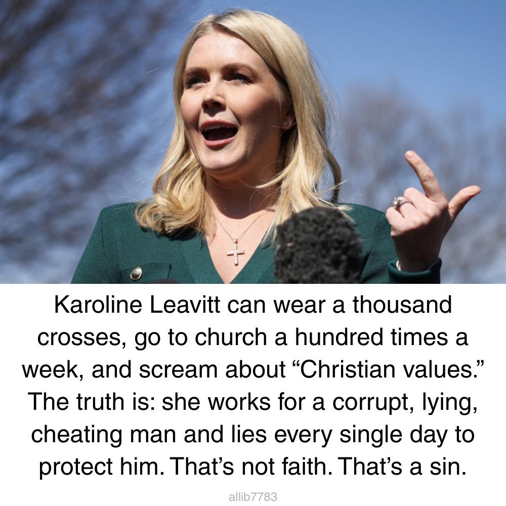 karoline-leavitt-thats-not-faith