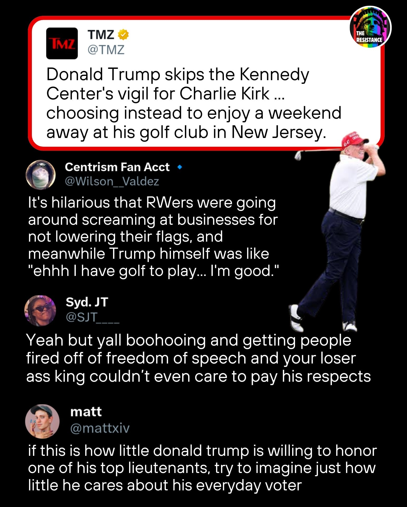 ditching-charlie-kirks-vigil-for-golf