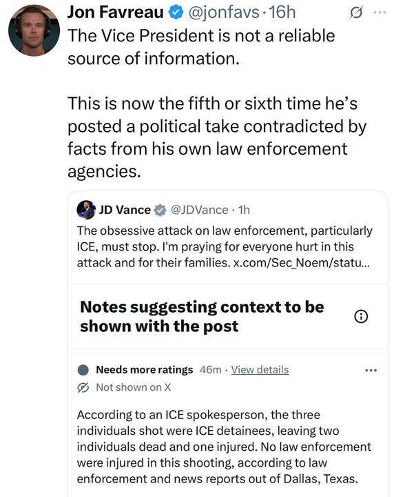 vance-not-reliable-source-of-information