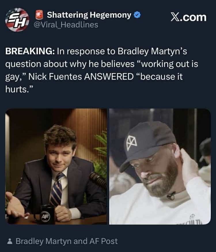why-nick-fuentes-thinks-working-out-is-gay