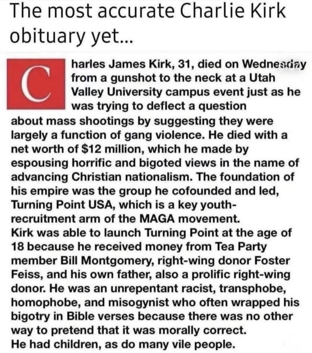 most-accurate-charlie-kirk-obituary-yet