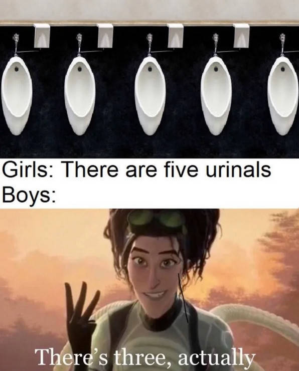 three-urinals