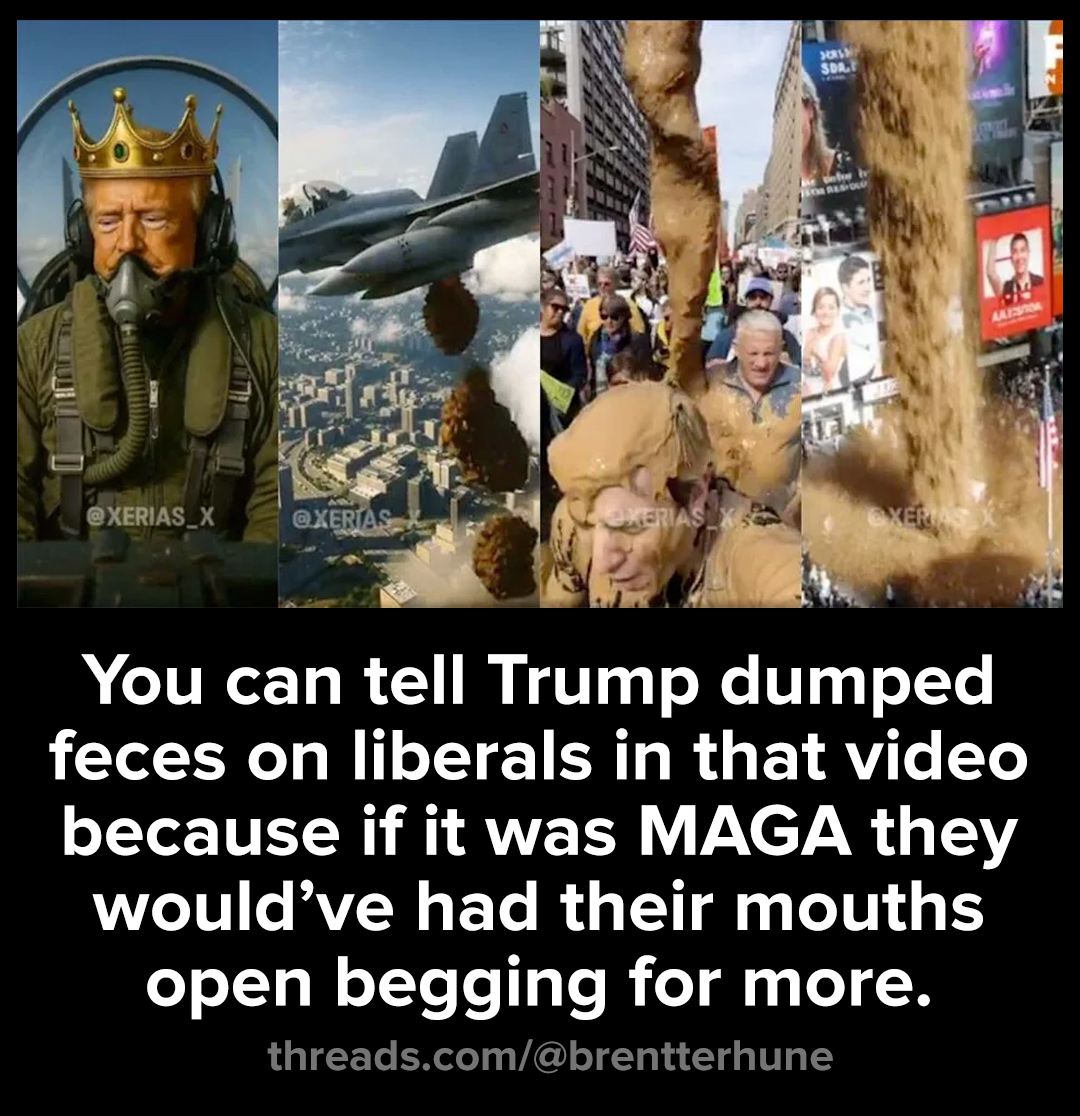 you-can-tell-trump-dumped-feces-on-liberals