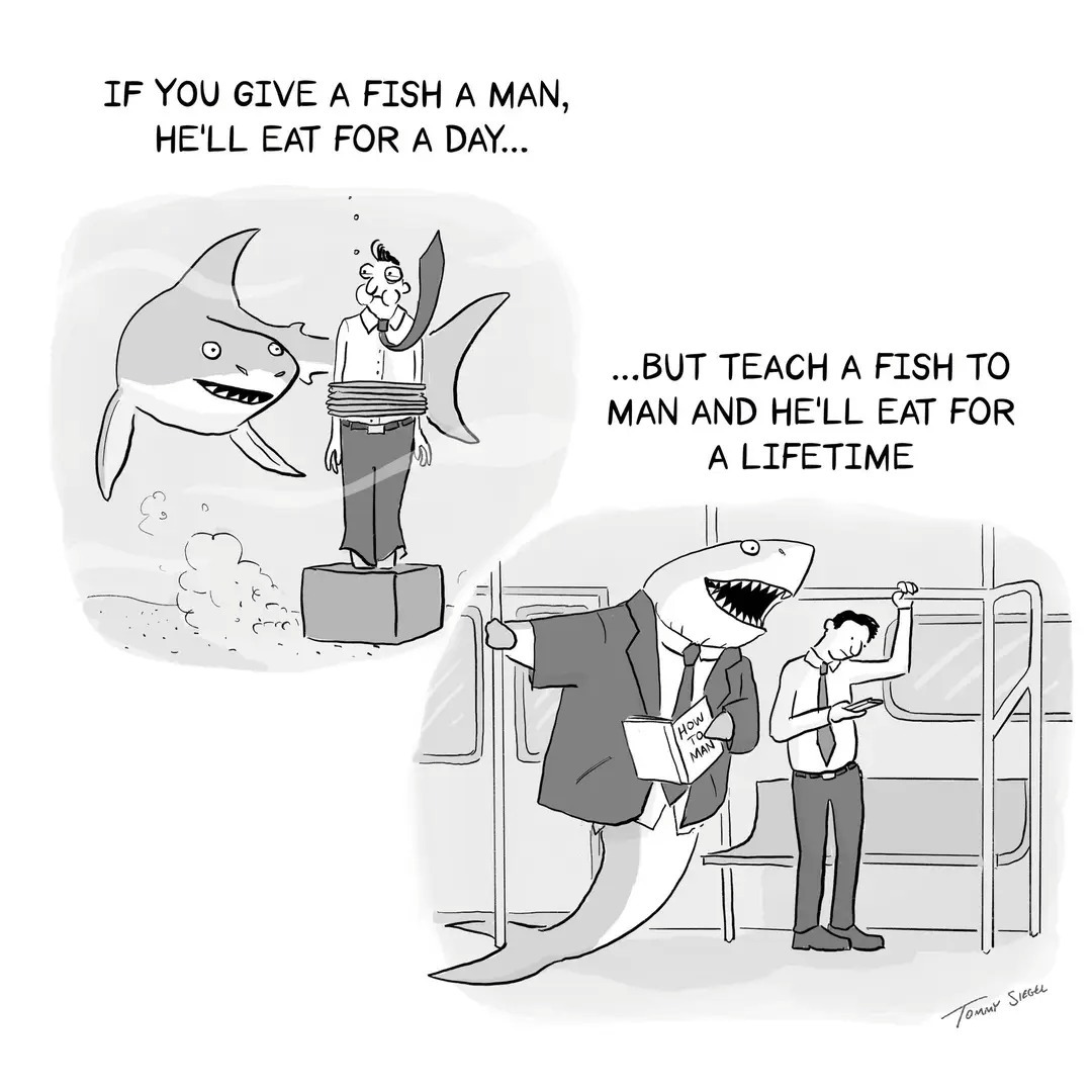 give-a-fish-a-man