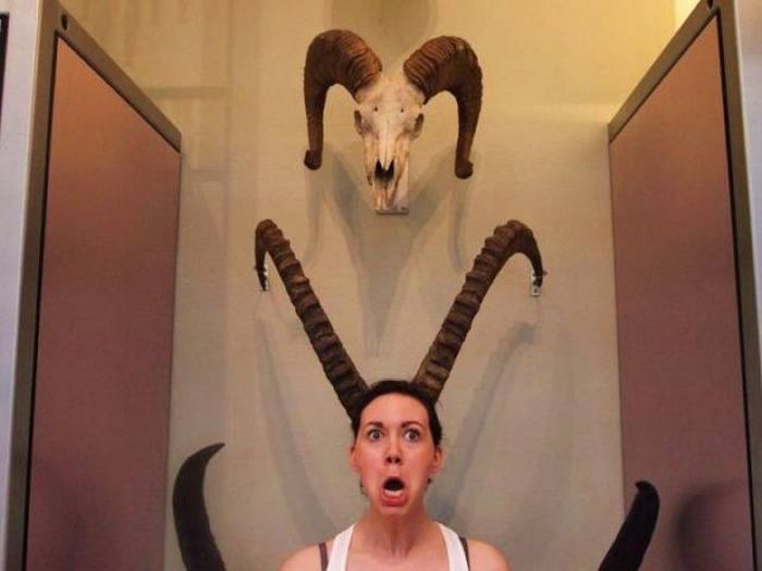 horned-woman