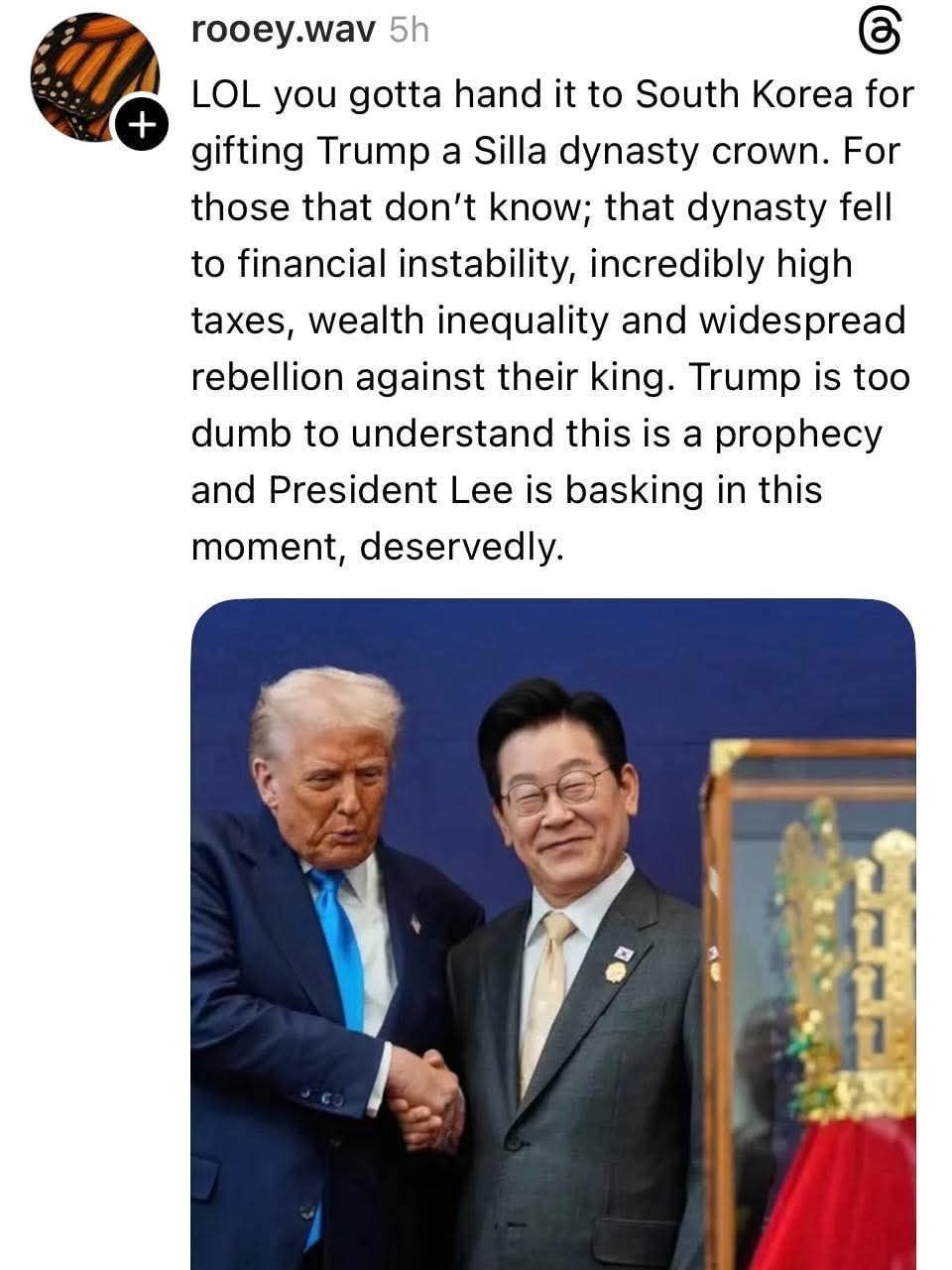 silla-dynasty-crown-for-trump