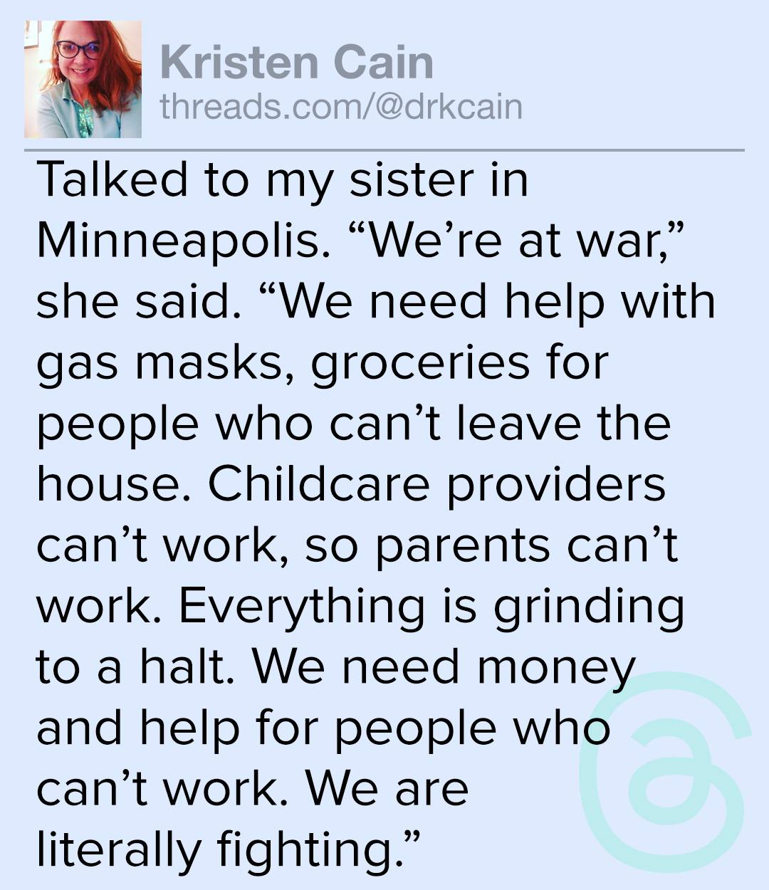 talked-to-sister-in-minneapolis