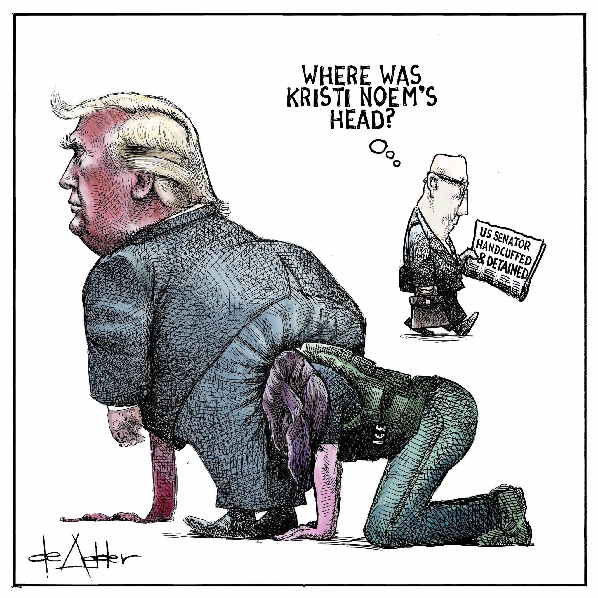 where-was-kristi-noems-head