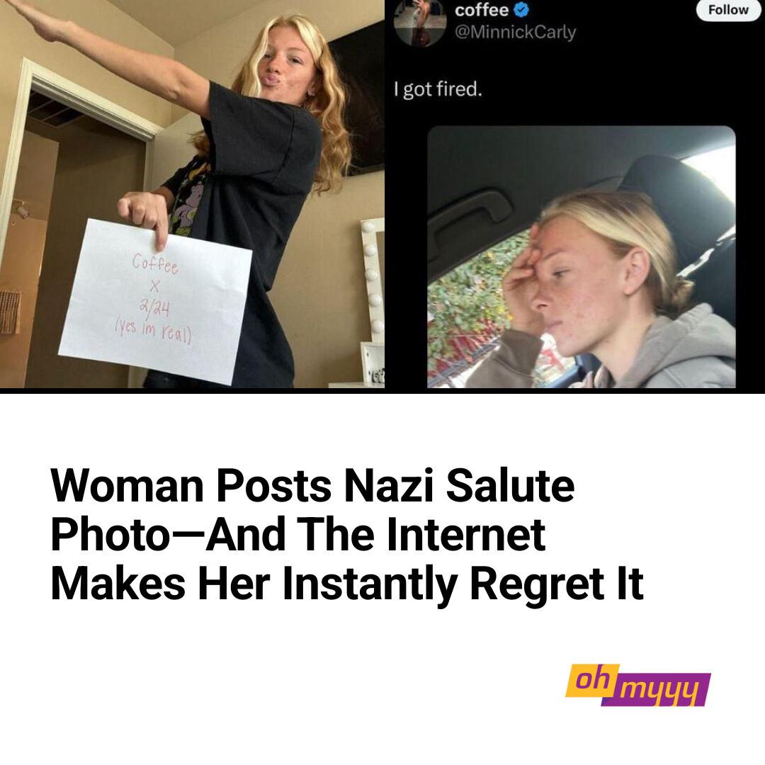 woman-posts-nazi-salute-photo