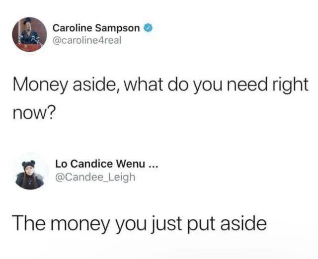 money-aside