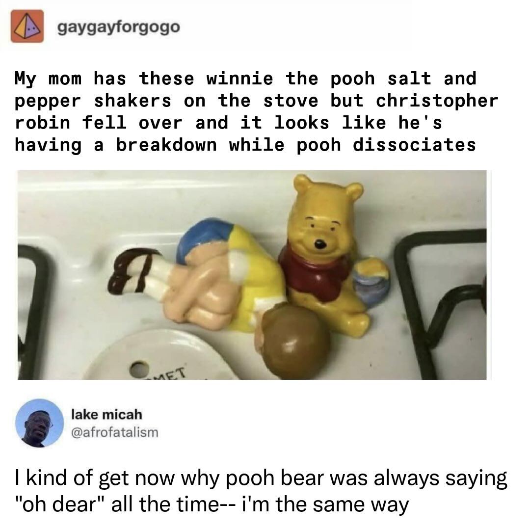 pooh-dissociates