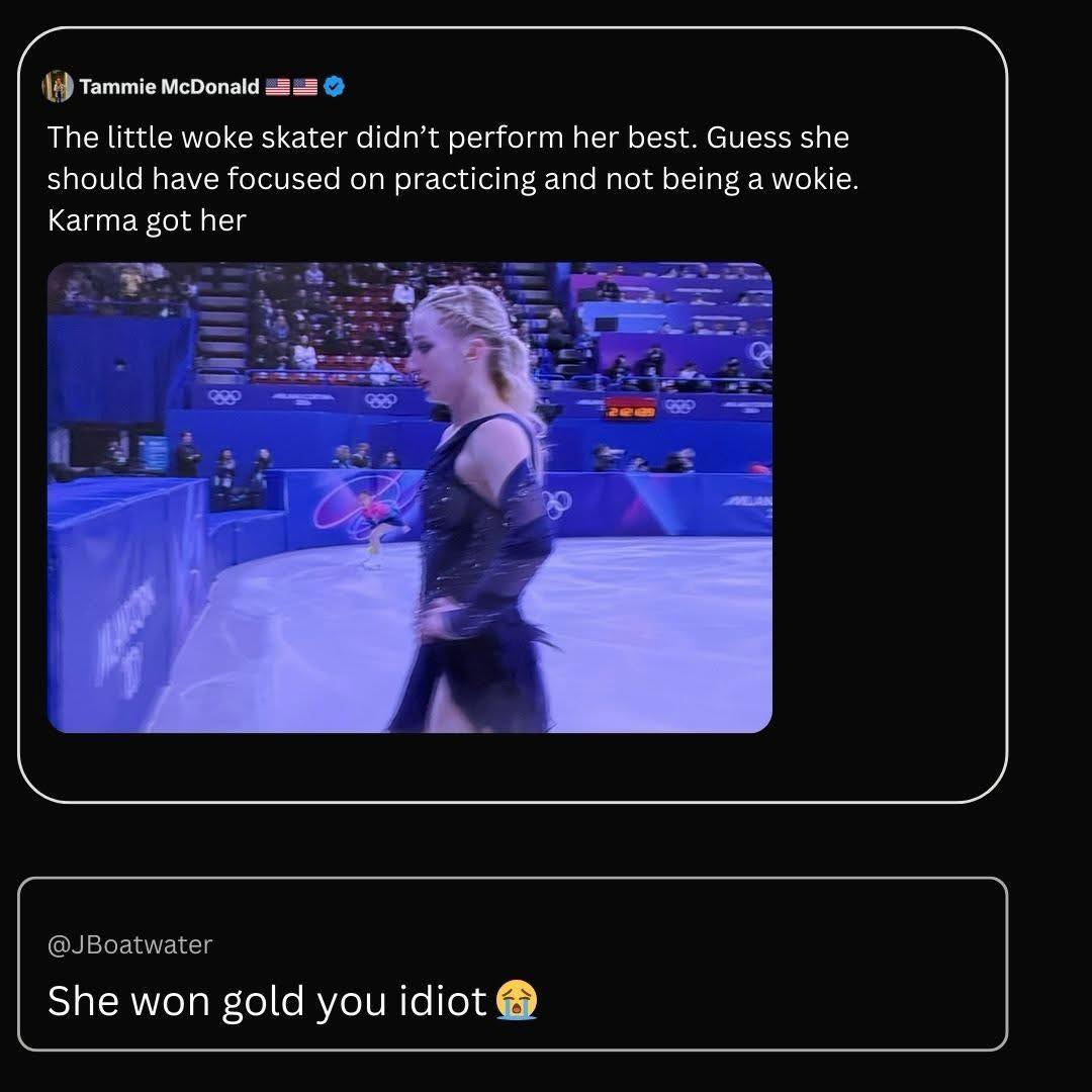 she-won-gold-you-idiot