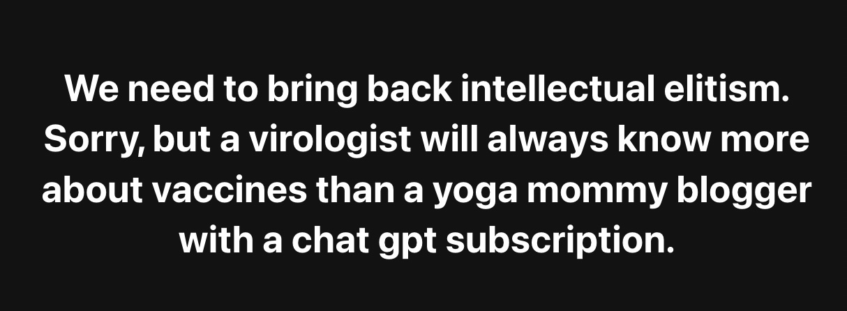 intellectual-elitism