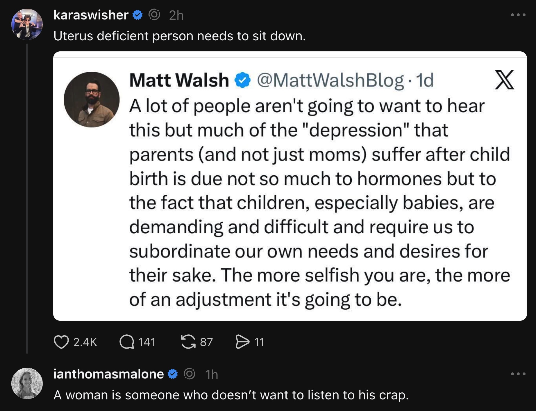 jfc-matt-walsh-shut-up
